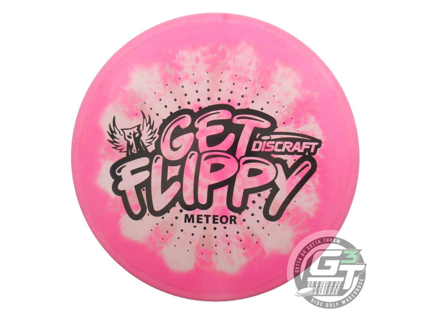 USED Discraft [DARKHORSE] ESP Meteor 179g Pink-Tan Black Stamp Midrange Disc