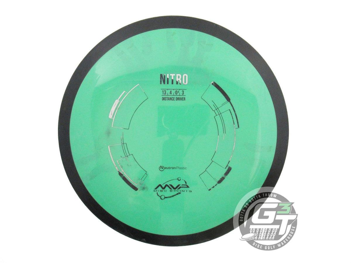 USED MVP Disc Sports Neutron Nitro 171g Green Distance Driver Golf Disc