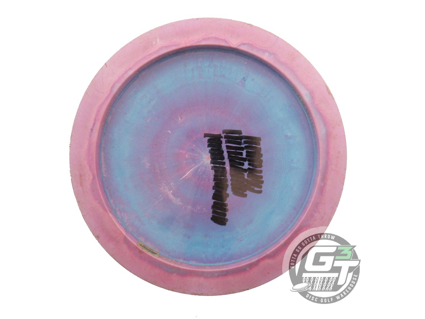 USED Discraft [McBETH] ESP Zeus 171g Lilac-Teal Diamond Plate Driver Golf Disc