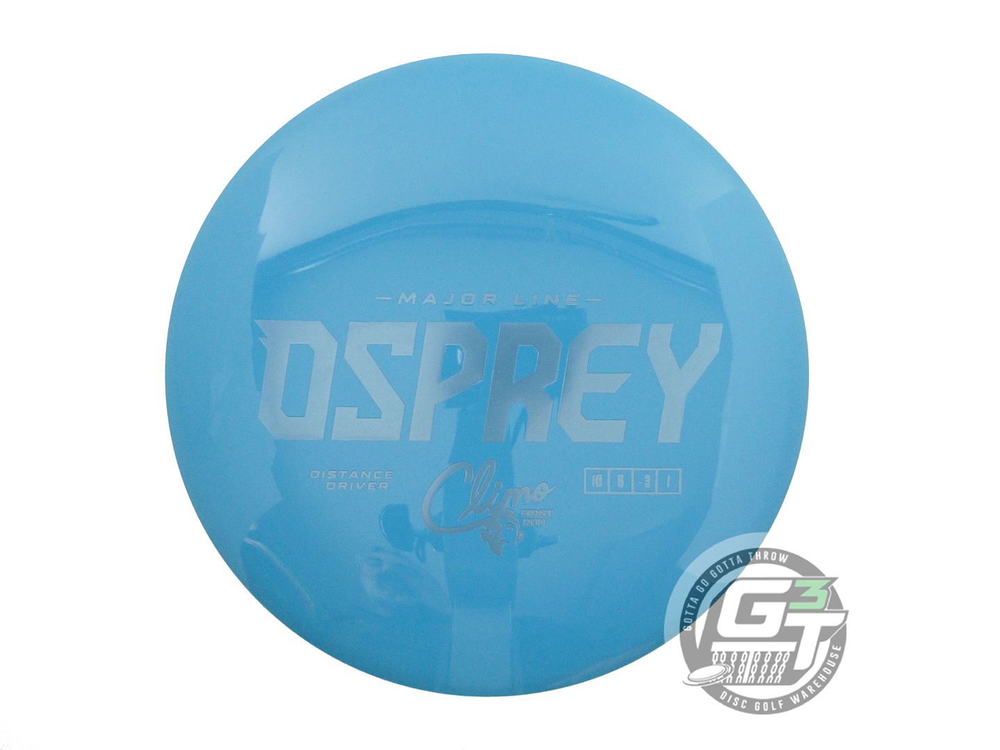 Climo First Run Major Line Osprey Distance Driver Golf Disc (Individually Listed)