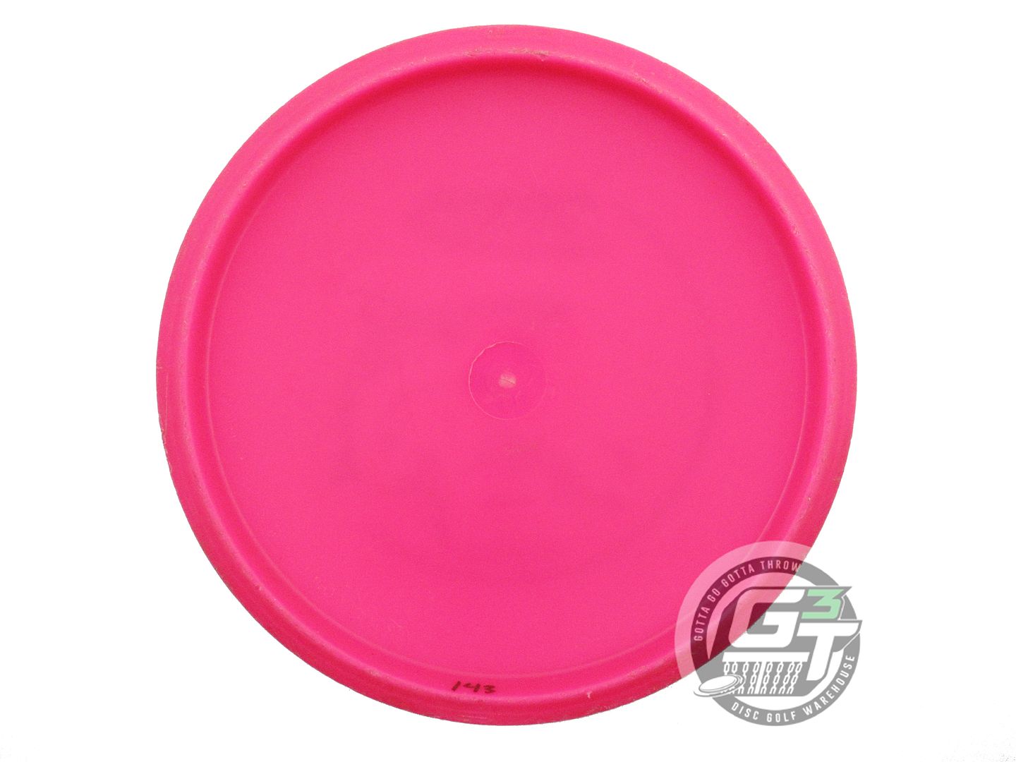 USED Innova DX Shark 143g Magenta Green Foil Midrange Golf Disc