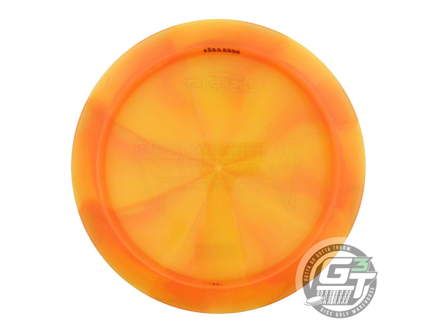 USED Discraft [BARELA] Z Swirl Venom 174g Orange Diamond Plate Foil Driver Disc