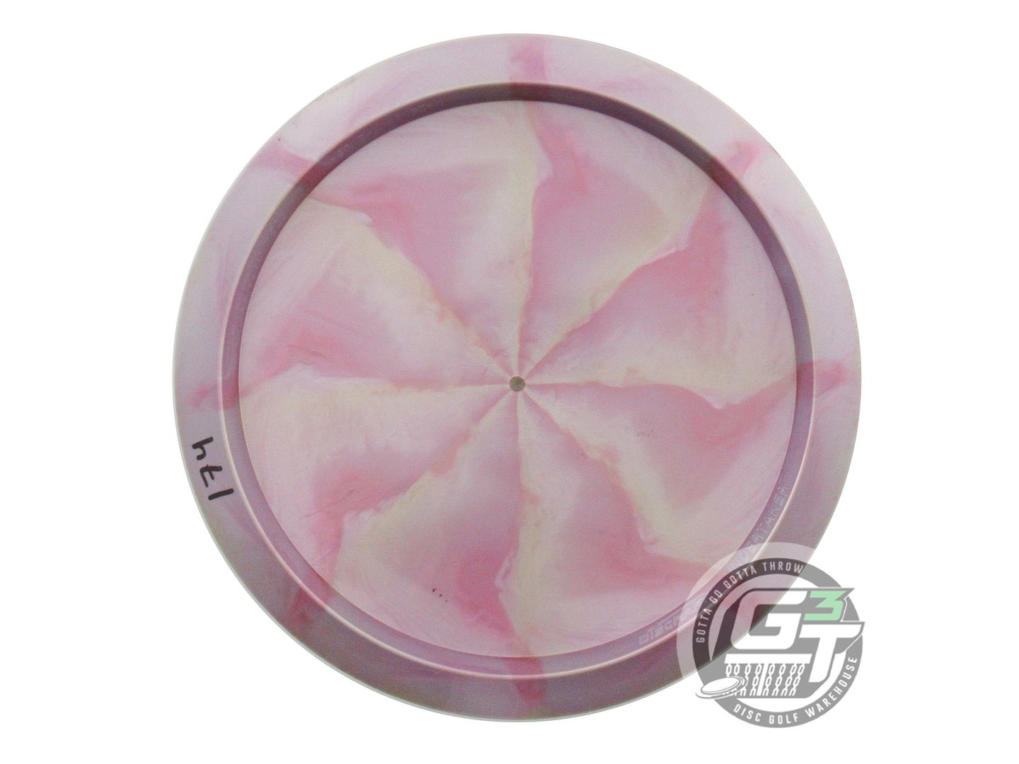 USED Discraft Titanium Undertaker 174g Pink-Gold Driver Golf Disc