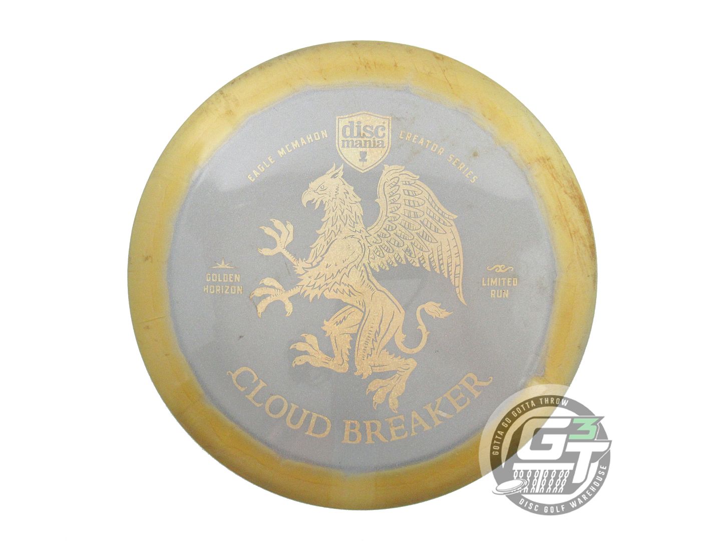 USED DiscMania Golden Horizon S-Line Cloud Breaker 173g Gold-Silver Driver Disc