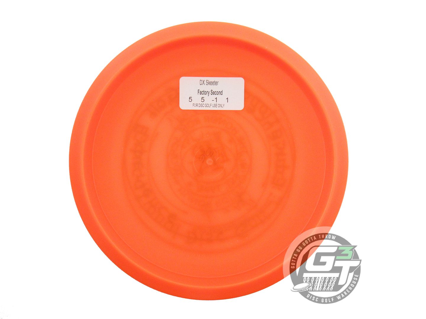 NOS Innova X-OUT DX Skeeter 136g Orange Midrange Golf Disc