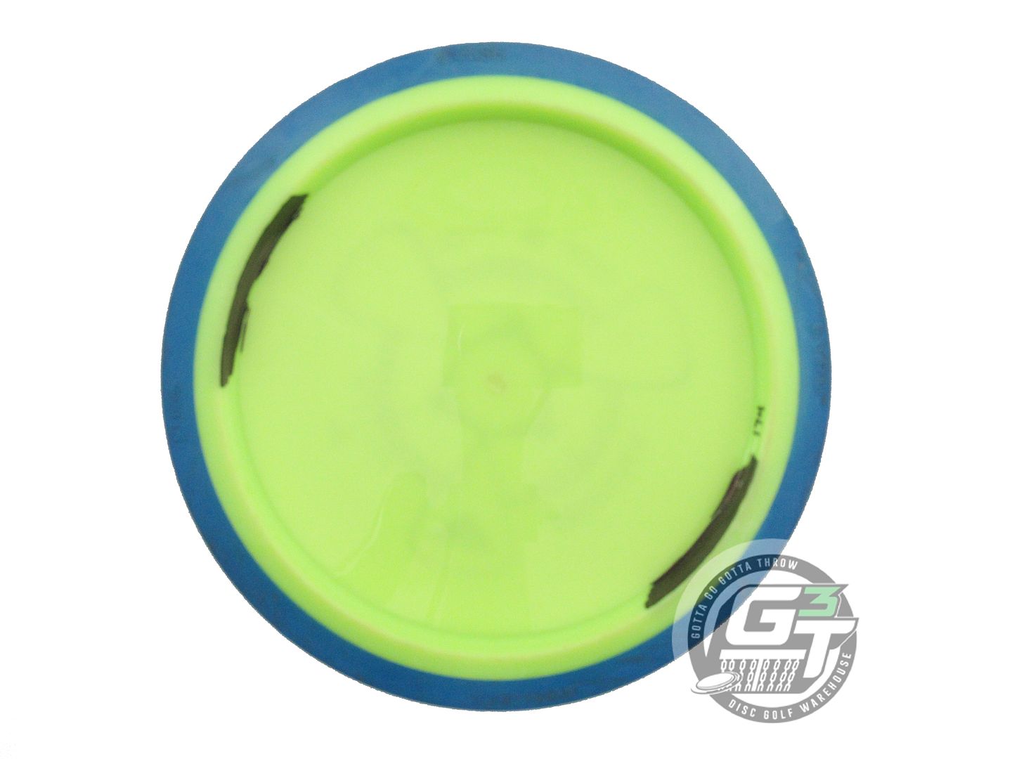 USED Axiom Discs Neutron Vanish 174g Yellow Blue Rim Distance Driver Golf Disc