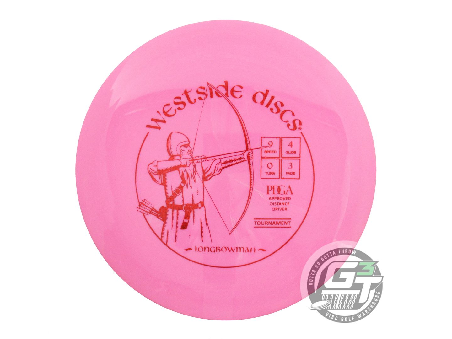 Westside Tournament Longbowman Fairway Driver Golf Disc (Individually Listed)