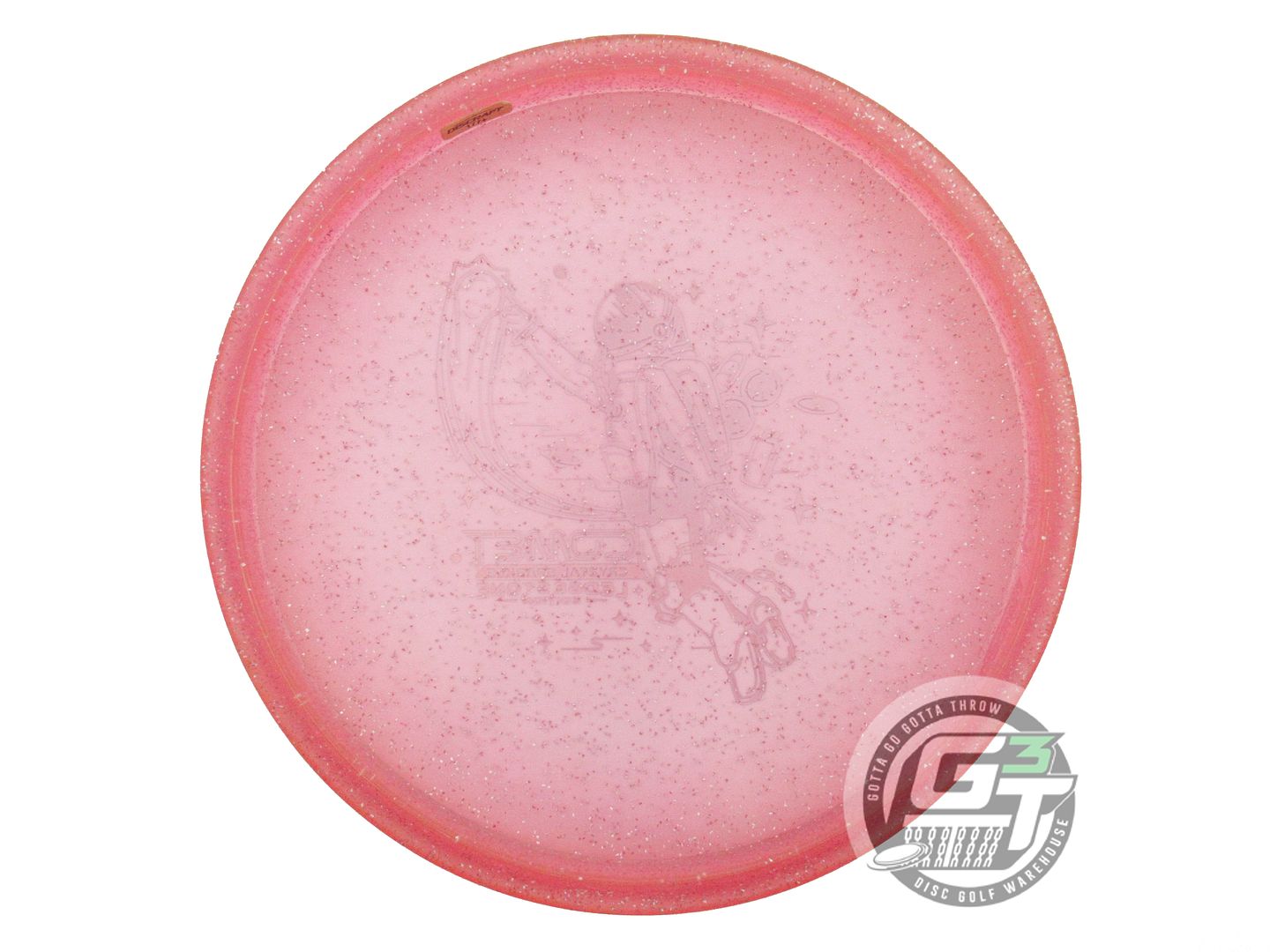NOS Discraft [LEDGESTONE] CryZtal Sparkle Comet 180g Pink Midrange Golf Disc