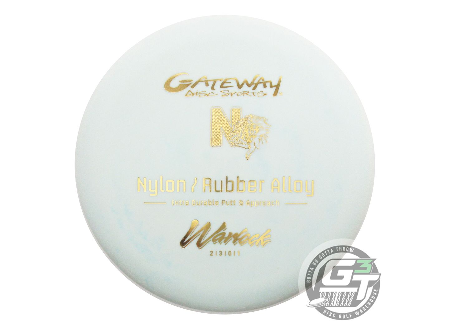 Gateway Nylon Rubber Alloy Warlock Putter Golf Disc (Individually Listed)