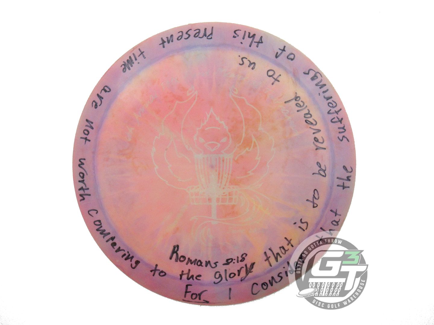 USED Discraft ESP Nuke 173g Purple-Tan HOME DYED Distance Driver Golf Disc