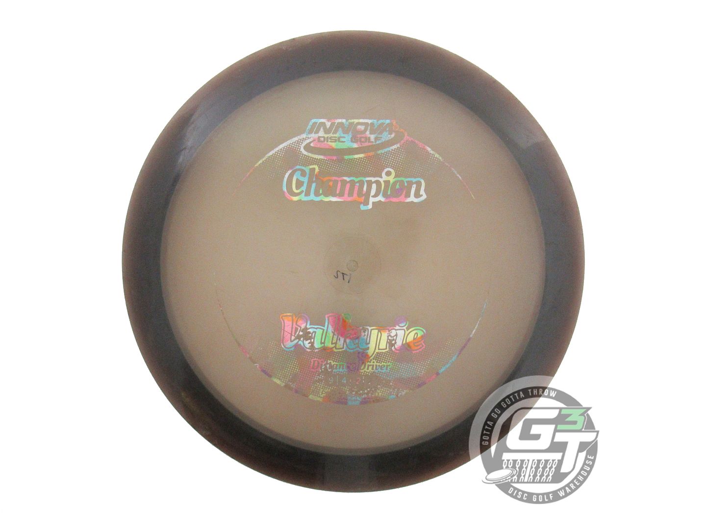 USED Innova Champion Valkyrie 172g Black Jellybean Foil Distance Driver Disc