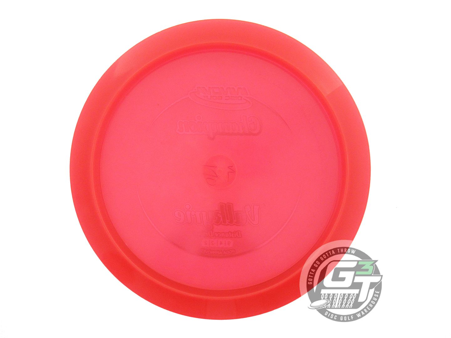USED Innova Champion Valkyrie 170g Red Silver Foil Distance Driver Golf Disc