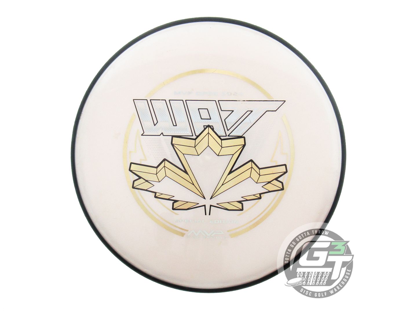 USED MVP Disc Sports [MVP OPEN] Plasma Soft Watt 172g White Putter Golf Disc