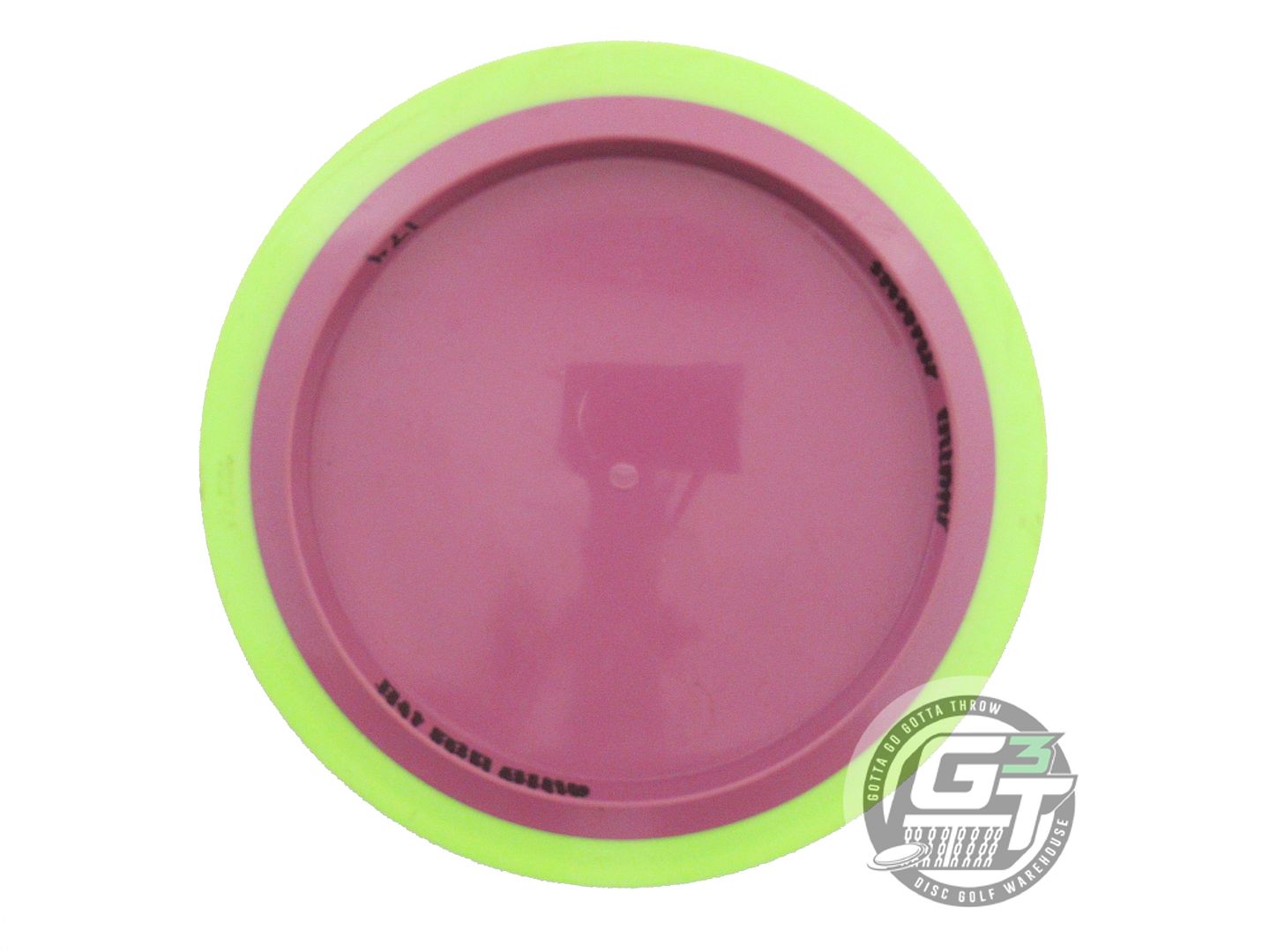 USED Axiom Discs Neutron Tantrum 174g Purple Dayglow Rim Distance Driver Disc