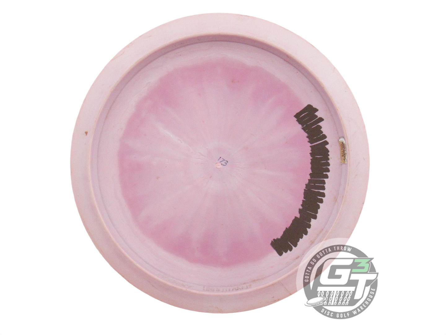 USED Discraft ESP Undertaker 173g Lt. Pink Holo Bubble Foil Distance Driver Disc