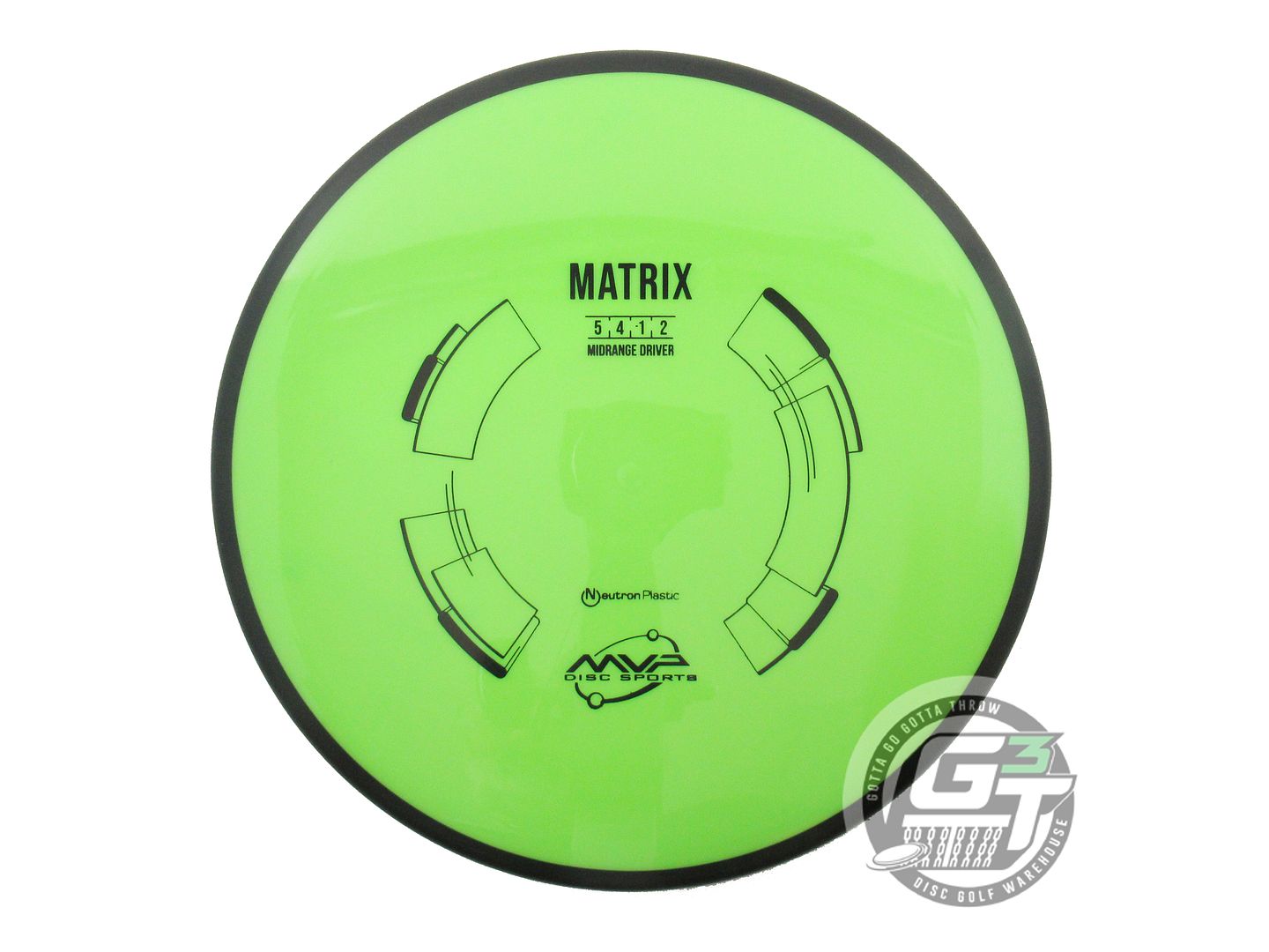 MVP Neutron Matrix Midrange Golf Disc (Individually Listed)