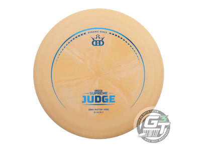 Dynamic Discs Classic Supreme Judge Putter Golf Disc (Individually Listed)