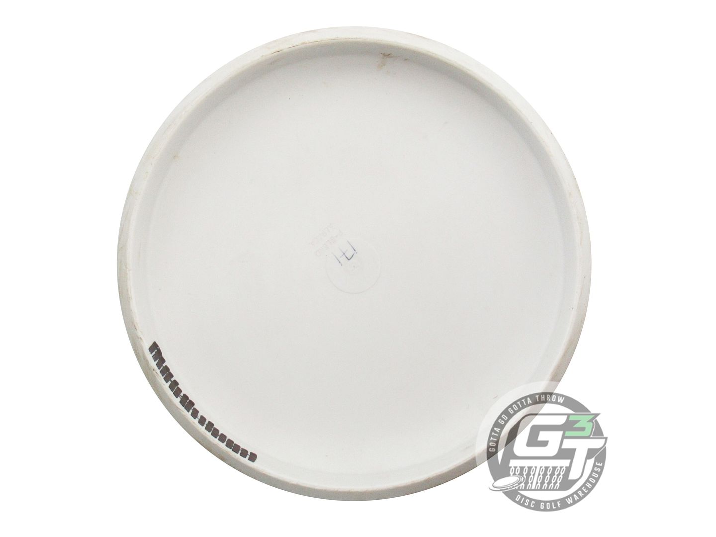 USED Infinite [OAKLEY] P-Blend Alpaca 171g White Rasta Foil Putter Golf Disc