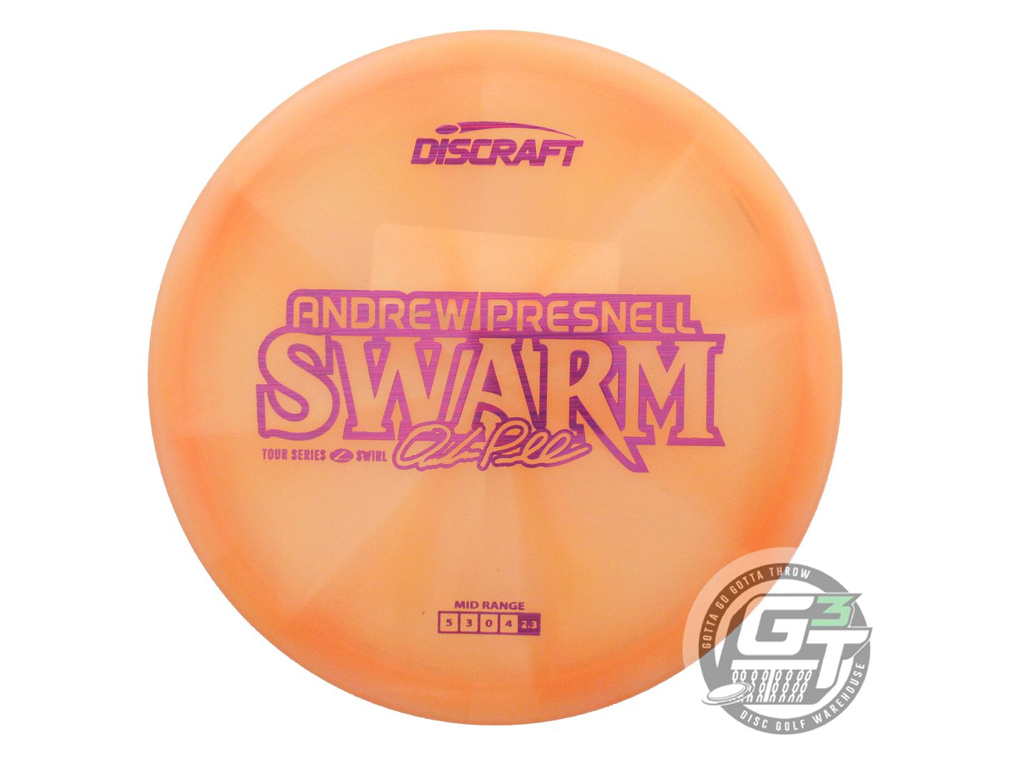Discraft Limited Edition 2025 Tour Series Andrew Presnell Jawbreaker Elite Z FLX Swarm Midrange Golf Disc (Individually Listed)