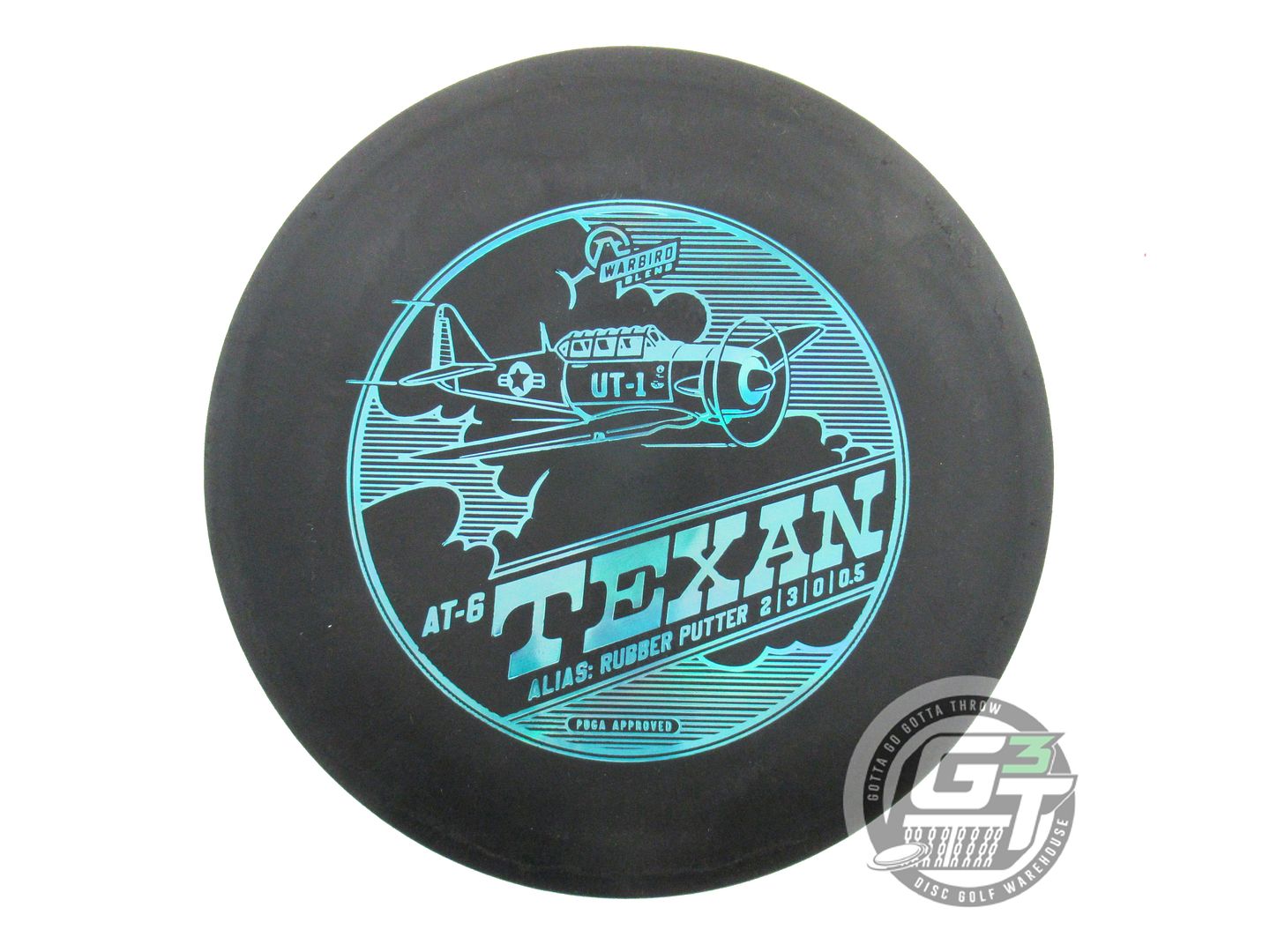 Lightning Warbird AT-6 Rubber Putter Golf Disc (Individually Listed)