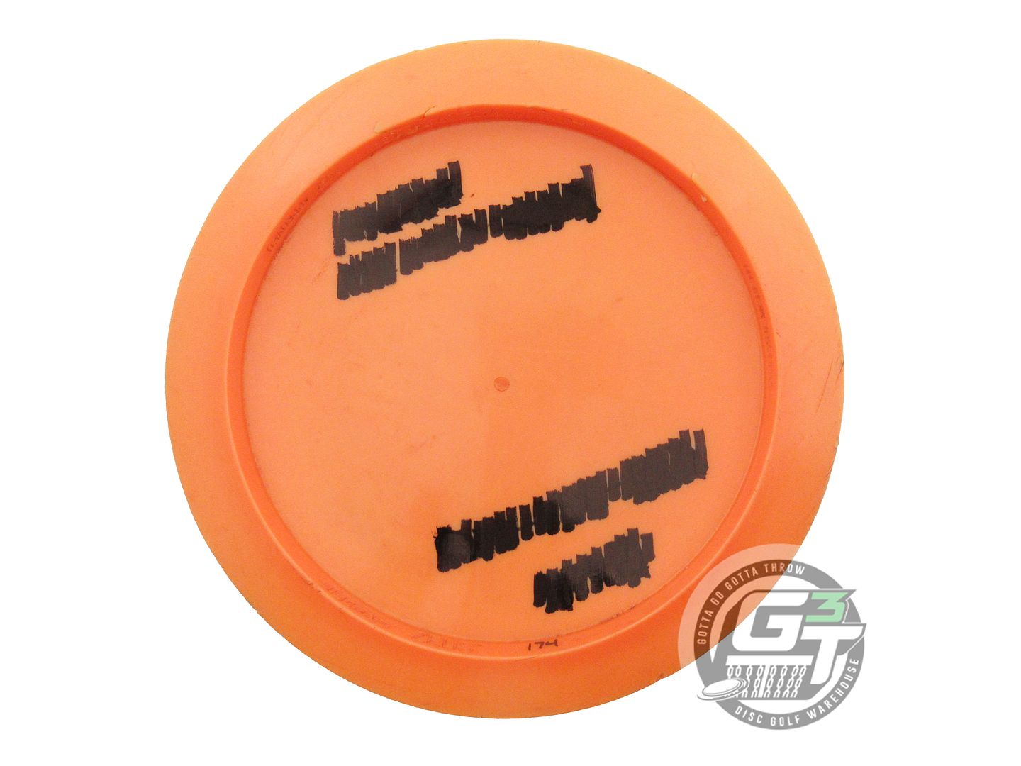 USED Discraft Big Z Zeus 174g Orange Cheetah Foil Distance Driver Golf Disc
