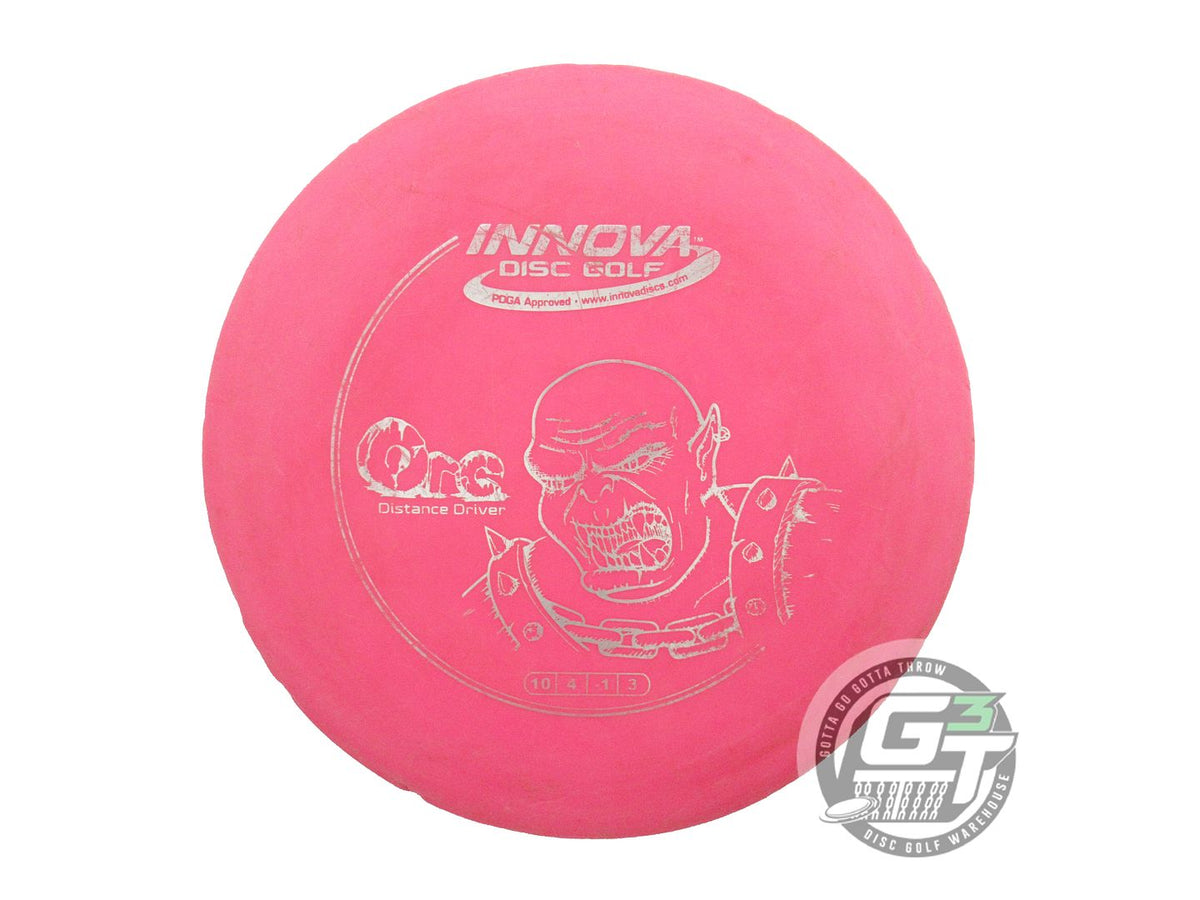 USED Innova DX Orc 172g Pink Silver Foil Distance Driver Golf Disc ...