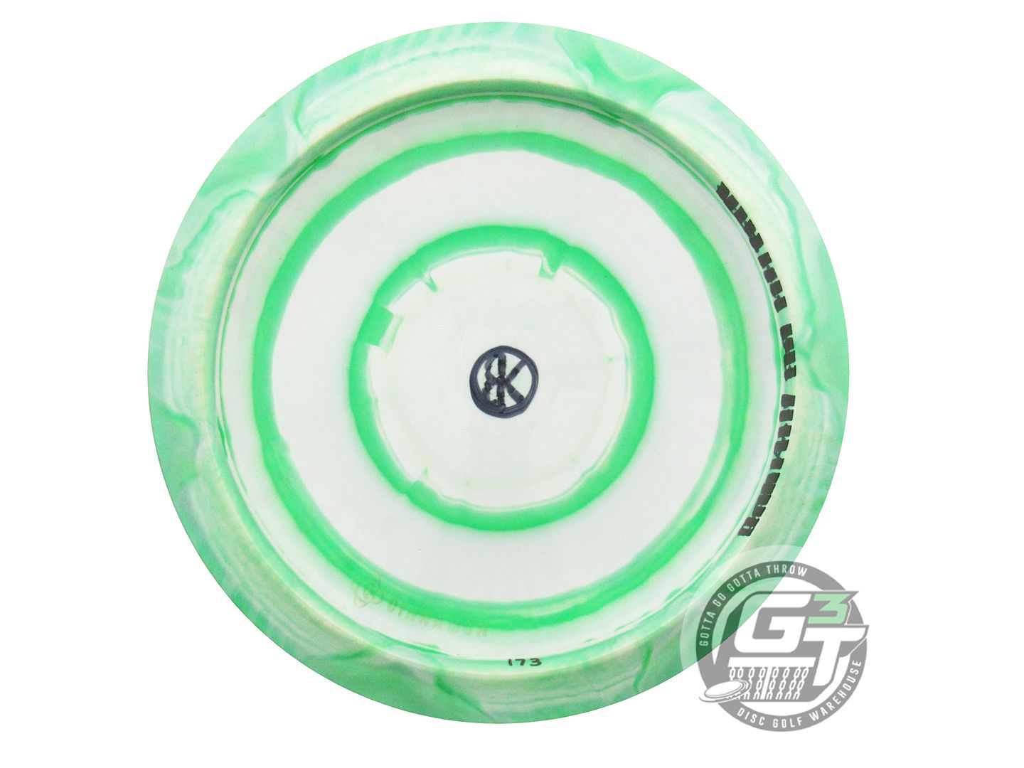 USED Clash Discs Steady Ring Cinnamon 173g Green-White Fairway Driver Golf Disc