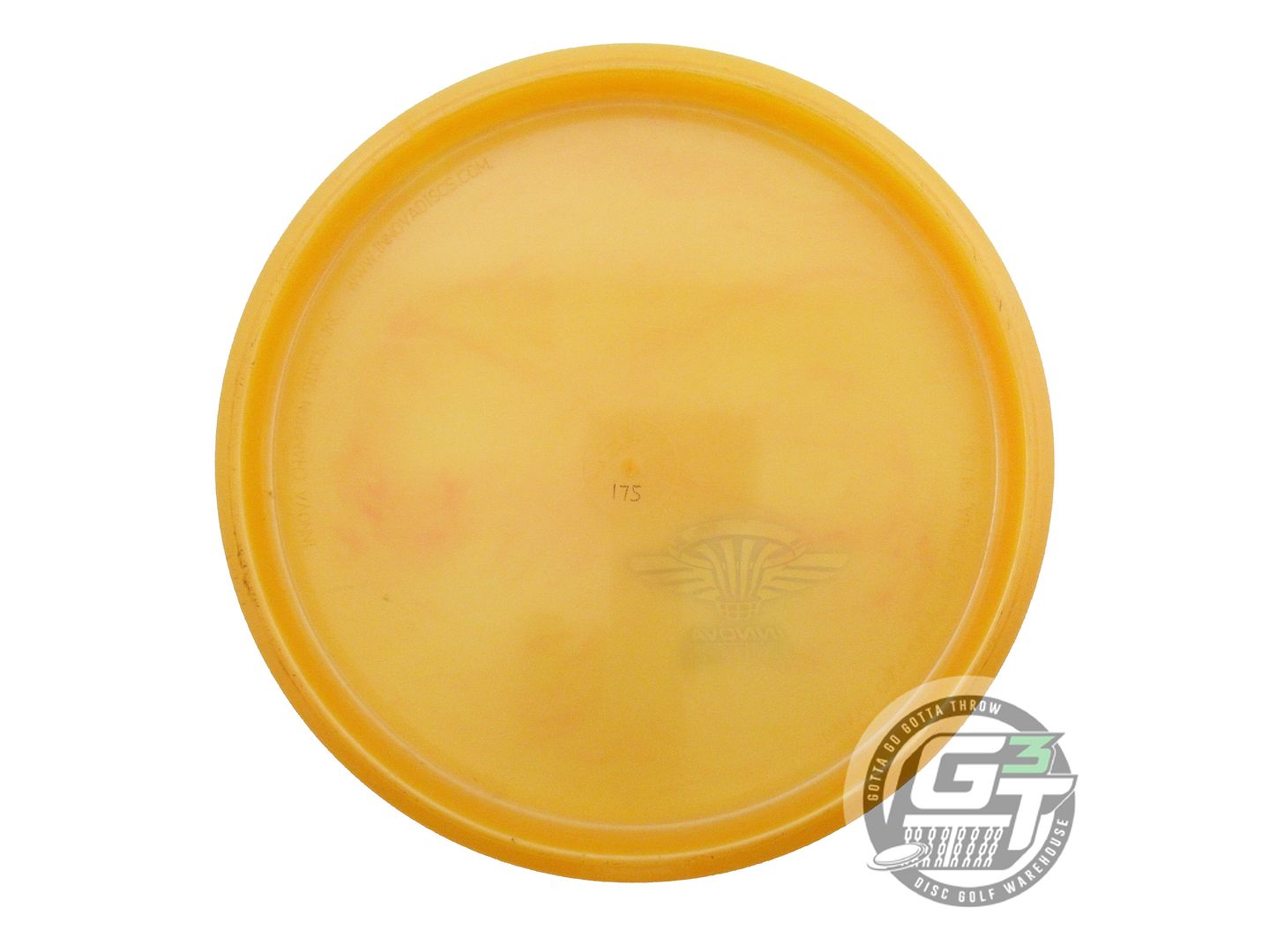 USED Innova AIR FORCE Luster Champion Invader 175g Marigold Putter Golf Disc