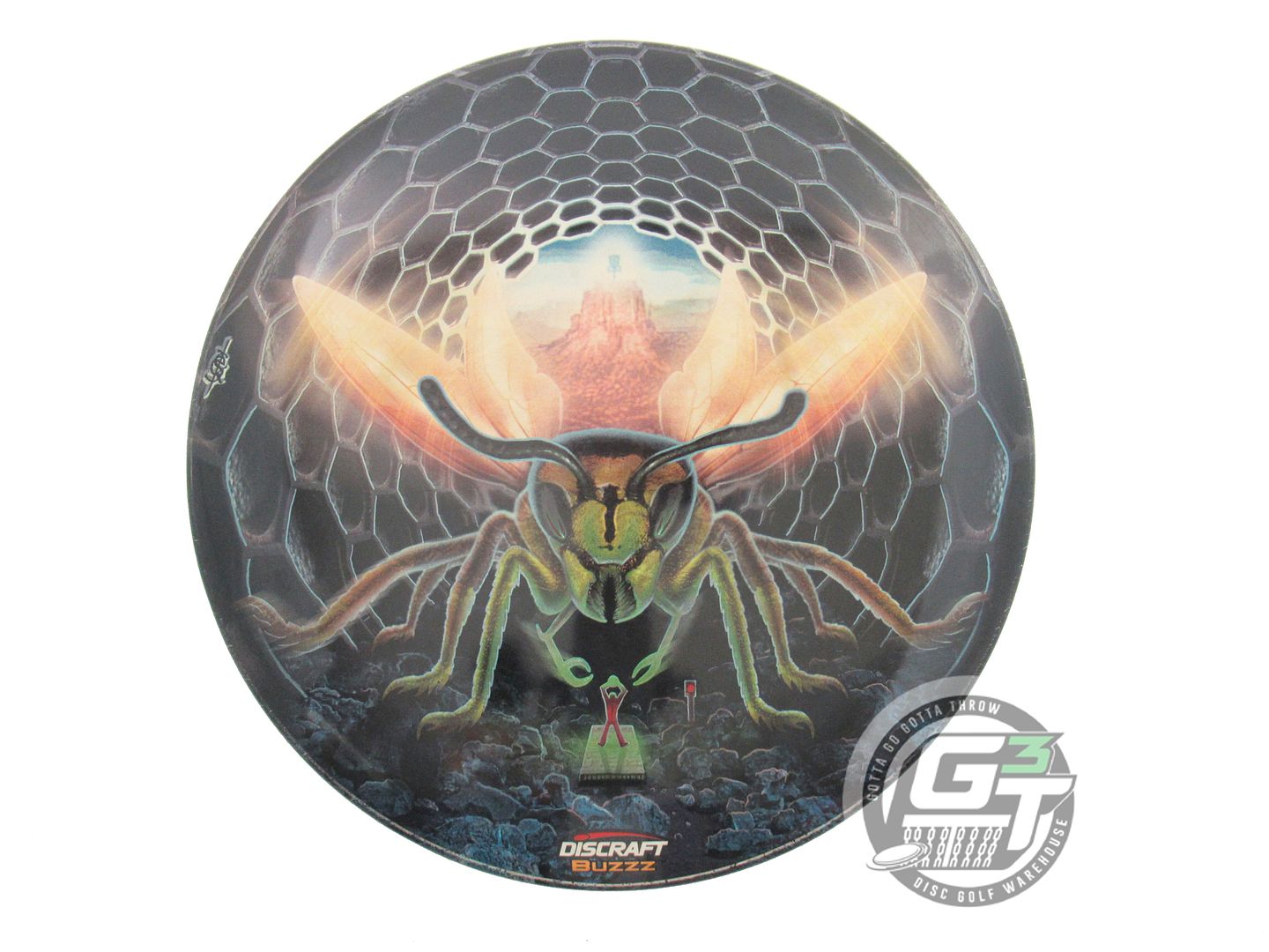 NOS Discraft SuperColor ESP Buzzz 178g DEMISE OF LOC-NAR Midrange Golf Disc