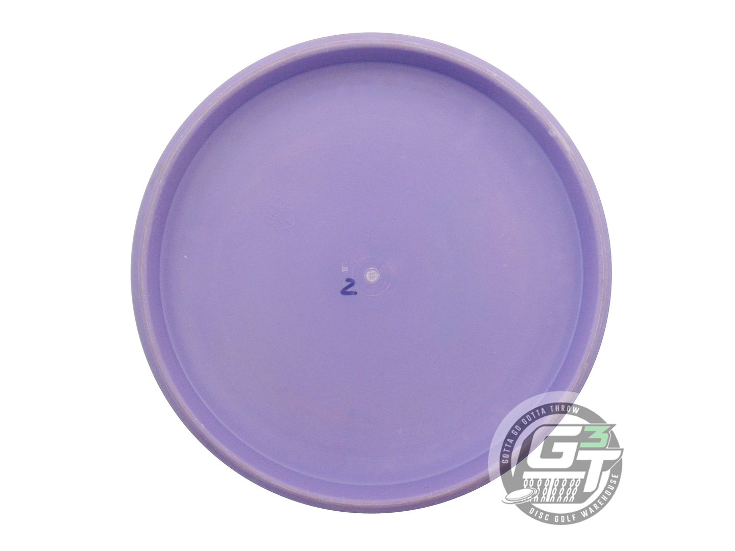 USED DiscMania EXO Hard Link 176g Purple Red Foil Putter Golf Disc