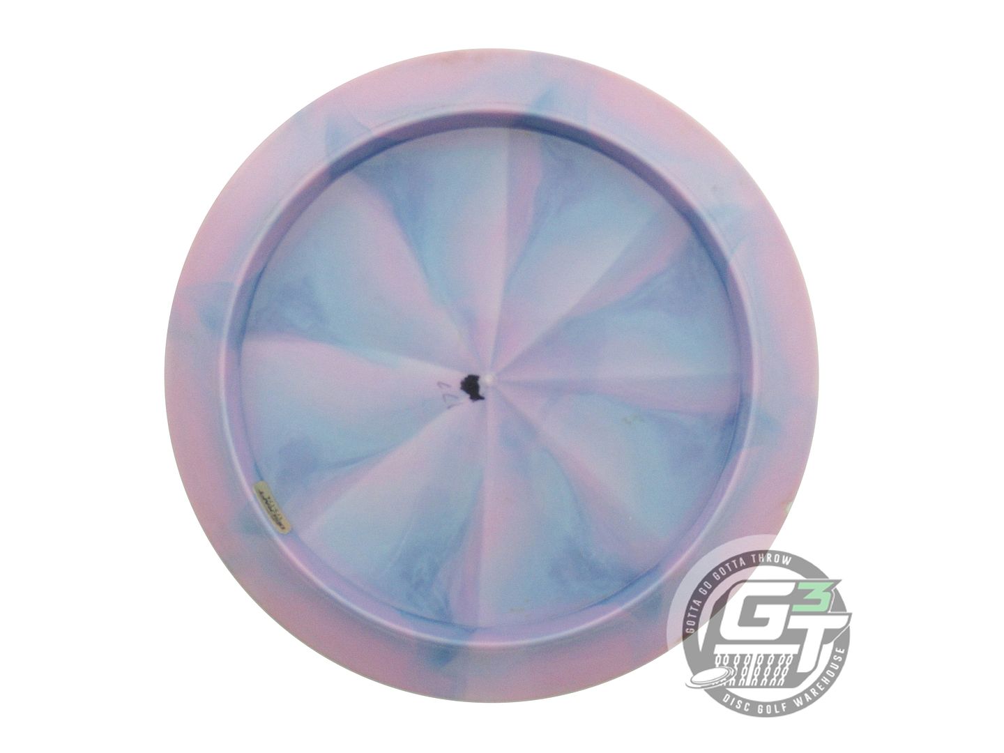 USED Discraft GRAFFITI ESP Swirl Force 177g Lilac-Teal Distance Driver Golf Disc