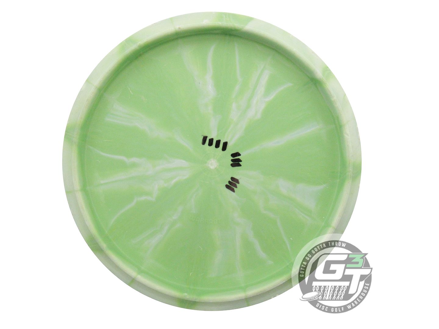 USED Dynamic Discs Prime Burst Warrant 178g Lime Aqua Foil Midrange Golf Disc