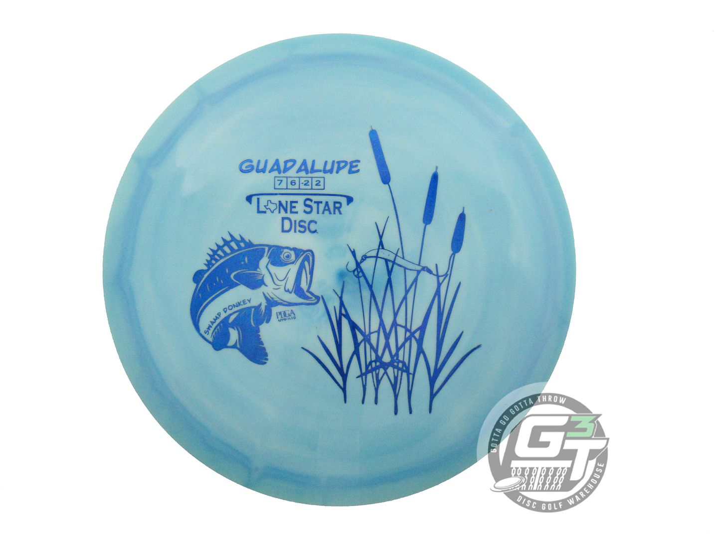 USED Lone Star [ARTIST] Alpha Guadalupe 175g Teal Blue Foil Fairway Driver Disc