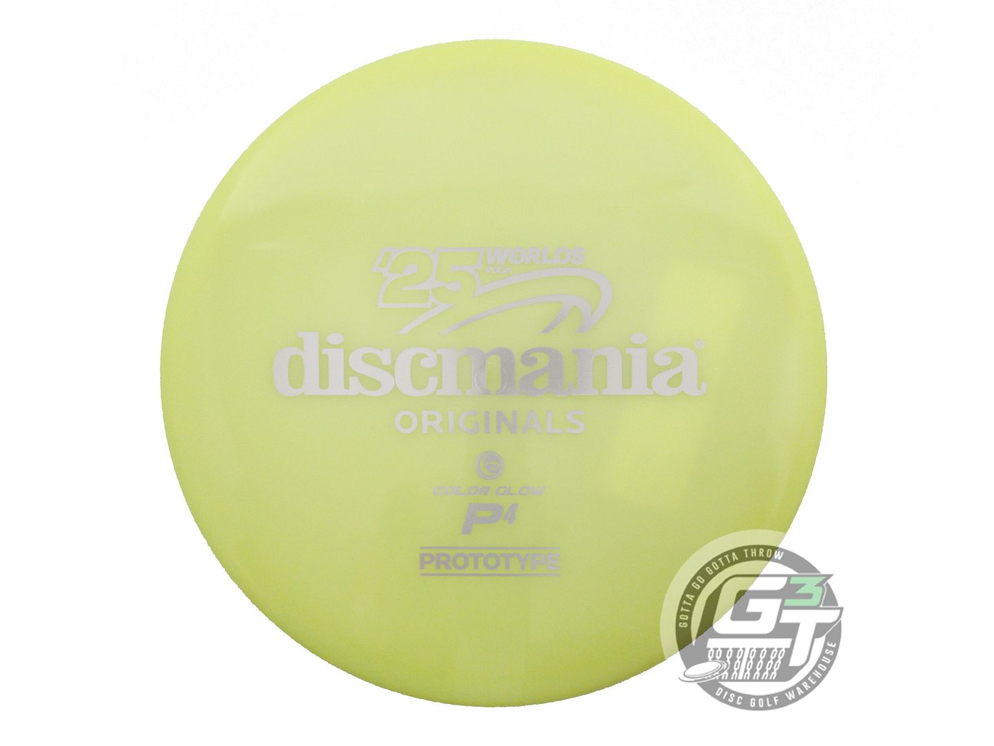 Discmania Limited Edition 2025 PDGA World Championships Prototype Color Glow C-Line P4 Putt & Approach Putter Golf Disc (Individually Listed)