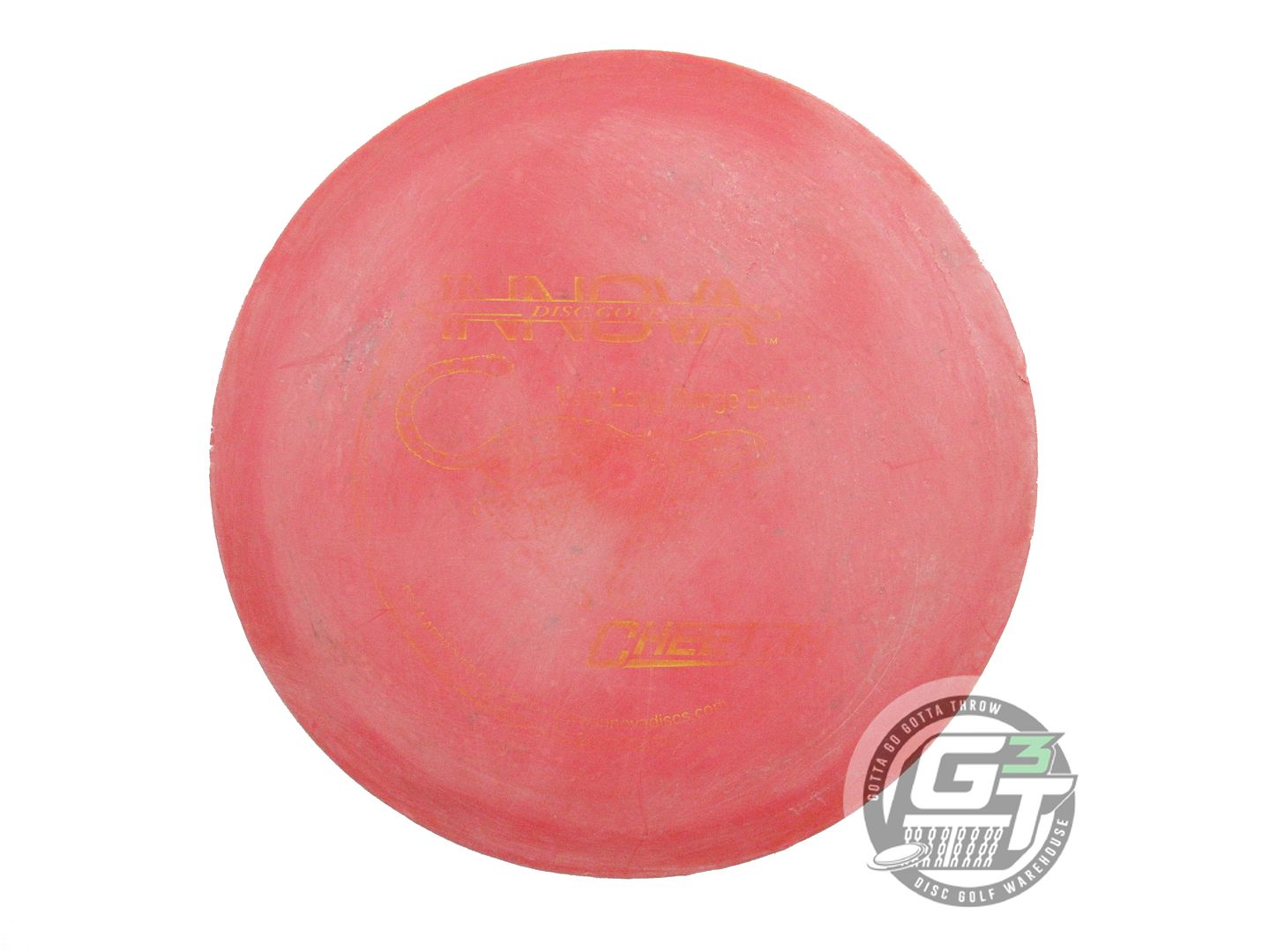 USED Innova DX Cheetah 172g Red Wiped Stamp Fairway Driver Golf Disc