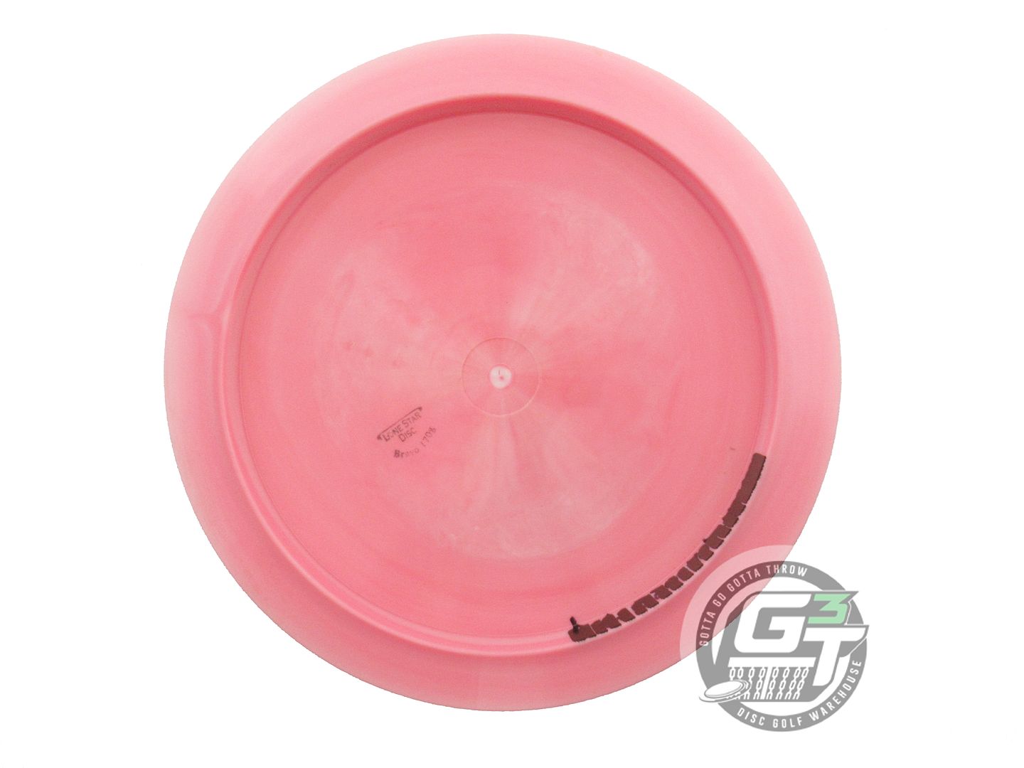USED Lone Star [ARTIST] Bravo Curl 170g Pink Silver Foil Distance Driver Disc