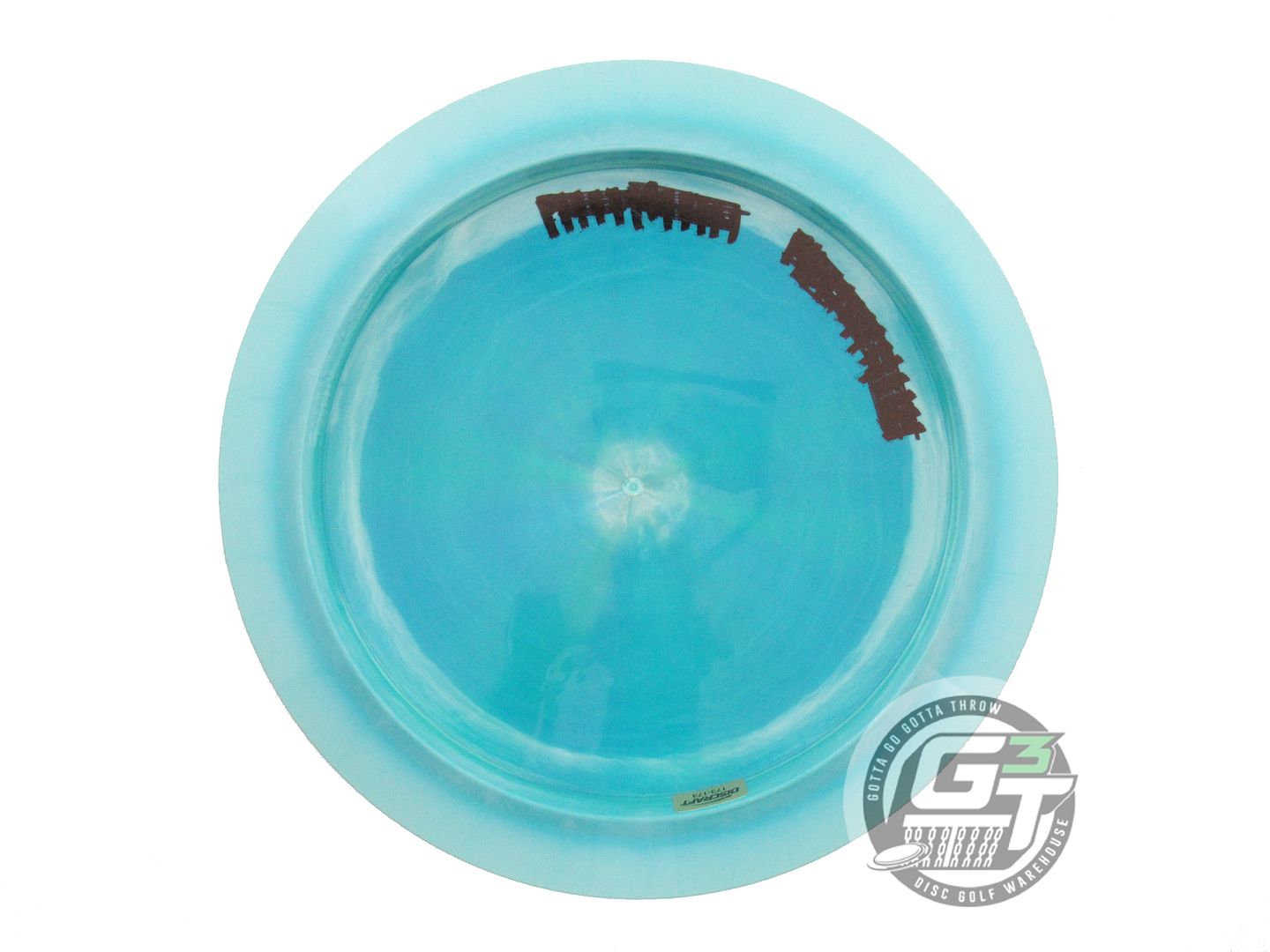 USED Discraft [PIERCE] ESP Nuke 175g Teal Yellow Stamp Distance Driver Golf Disc