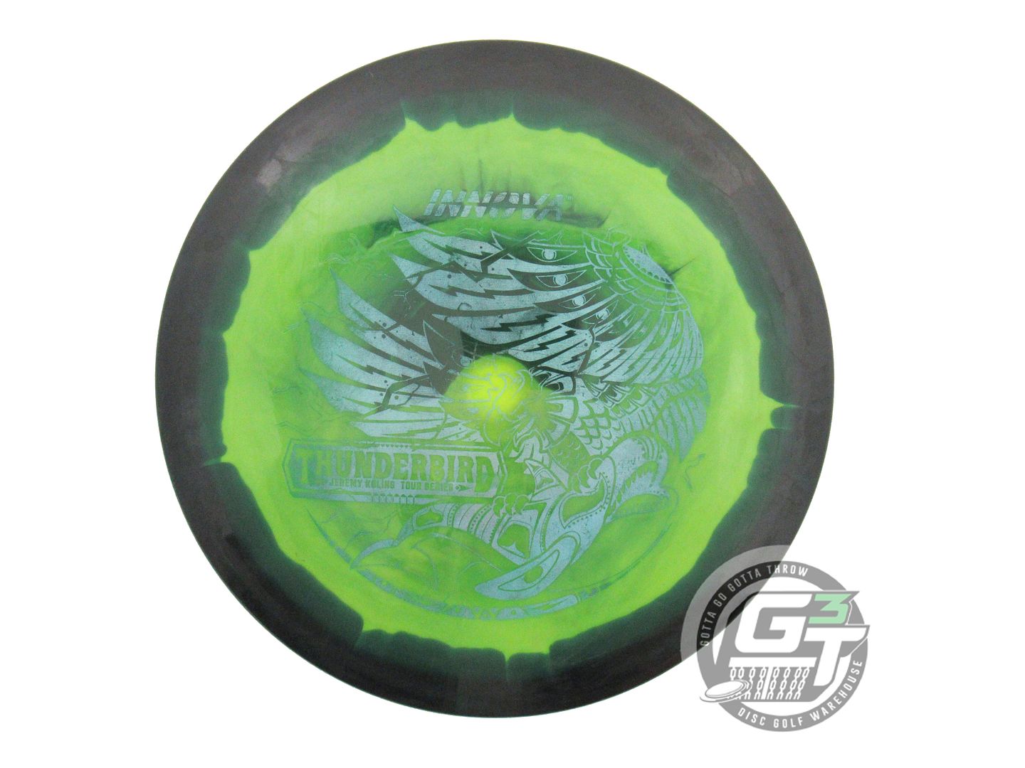 USED Innova [KOLING] Halo Star Thunderbird 175g Black-Lime Distance Driver Disc