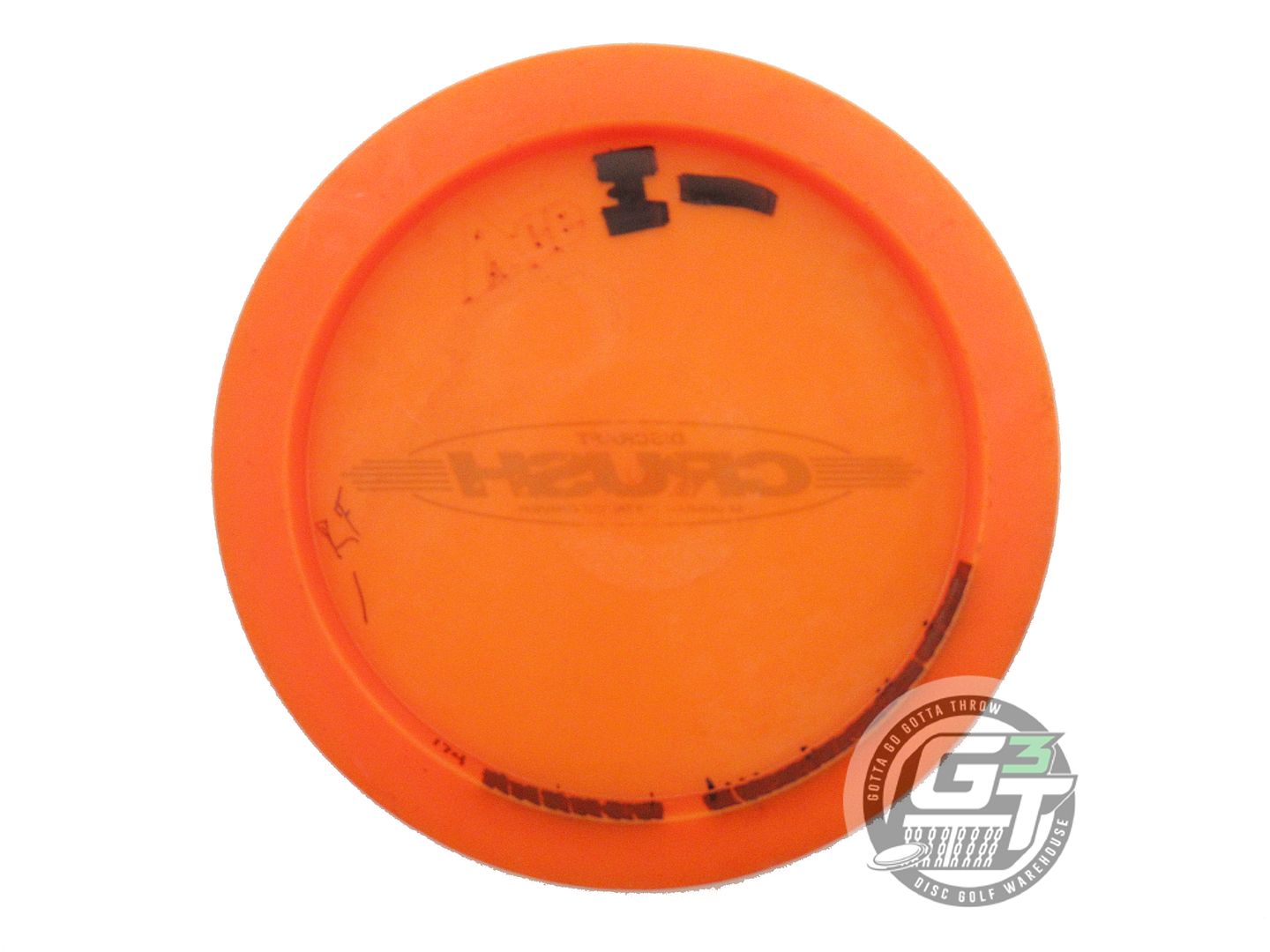 USED Discraft Elite Z Crush 174g Orange Lilac Foil Distance Driver Golf Disc
