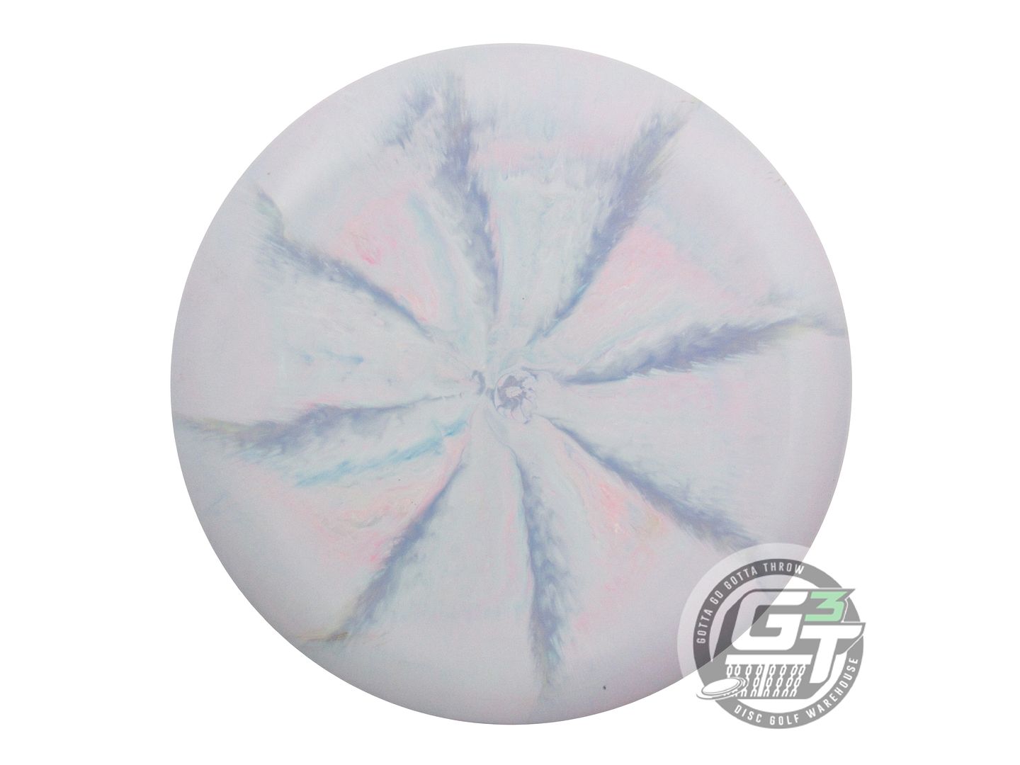 USED Discraft [GINNELLY] ESP Rattler 168g Lilac Sky Blue Stamp Putter Golf Disc