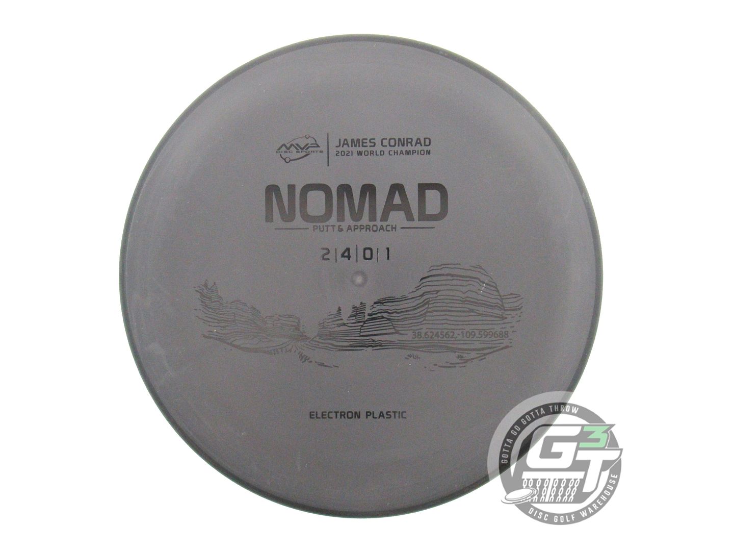 MVP Electron Nomad [James Conrad 1X] Putter Golf Disc (Individually Listed)