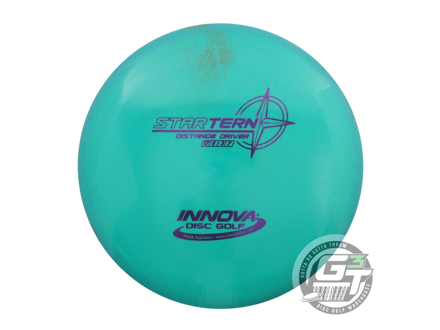USED Innova Star Tern 175g Green Purple Foil Distance Driver Golf Disc
