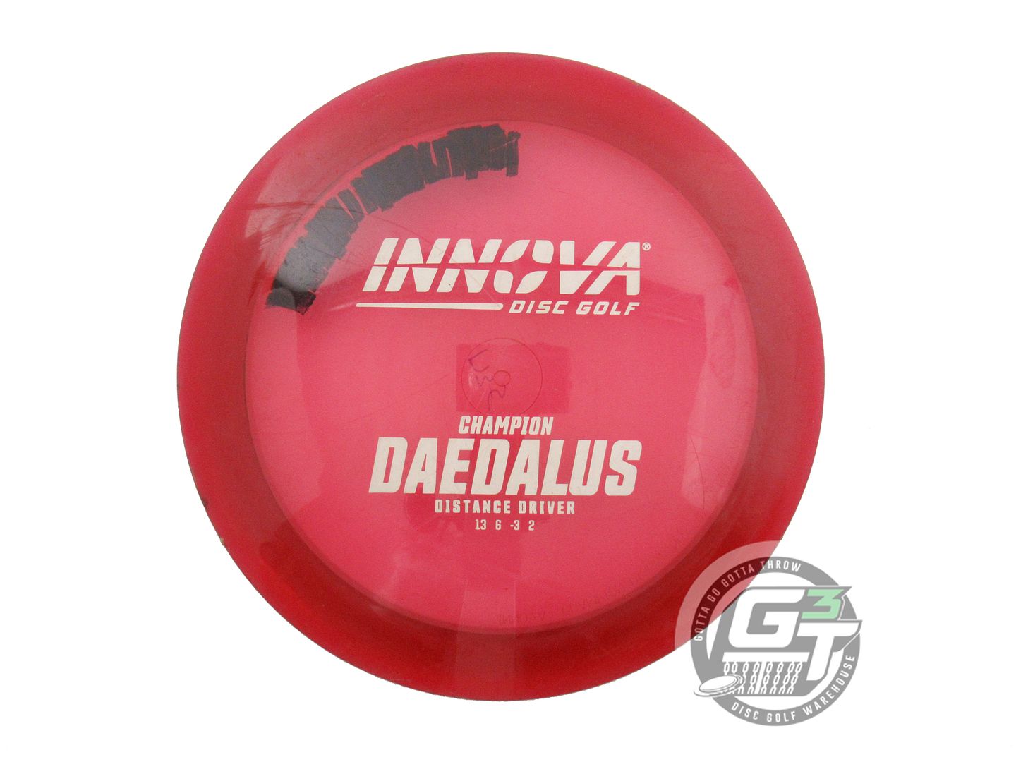USED Innova Champion Daedalus 176g Red White Stamp Distance Driver Golf Disc