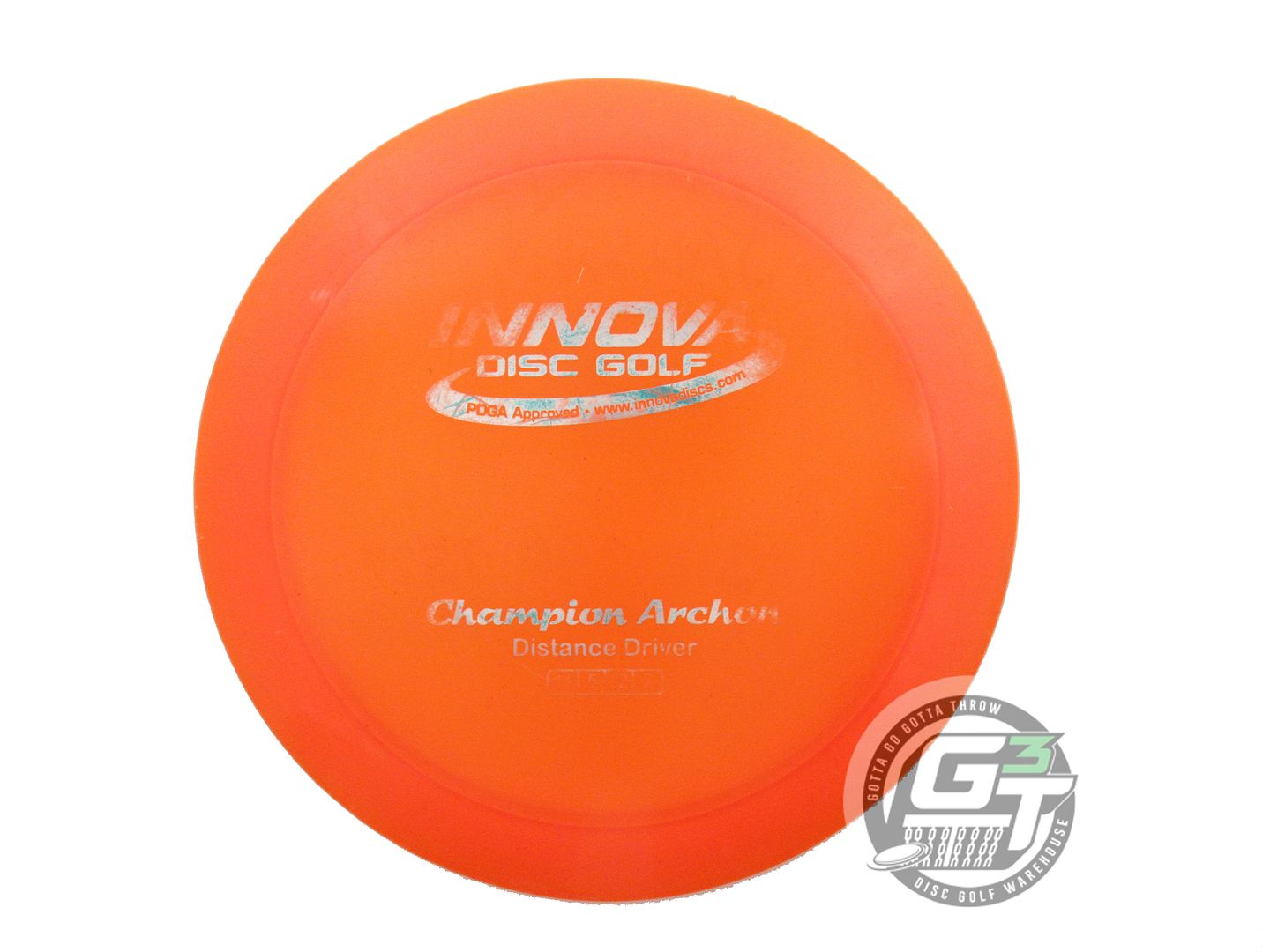 USED Innova Champion Archon 176g Orange Silver Foil Distance Driver Golf Disc