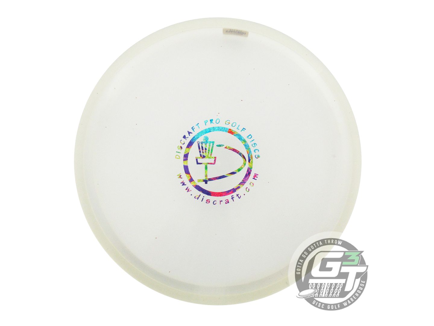 NOS Discraft CryZtal Challenger SS 175g Clear Fireworks Foil Putter Golf Disc