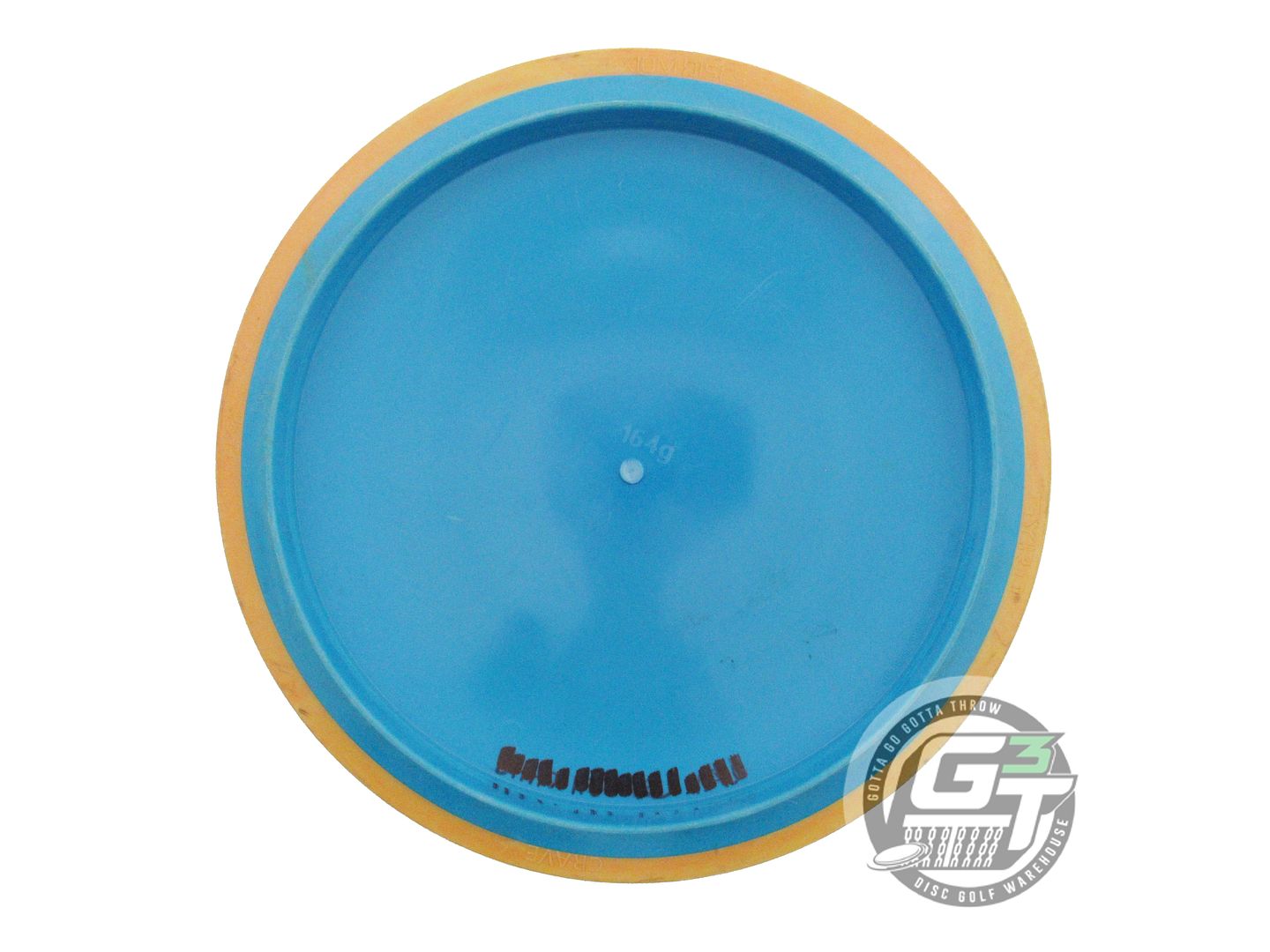 USED Axiom Discs Fission Crave 164g Blue Marigold Rim Fairway Driver Golf Disc