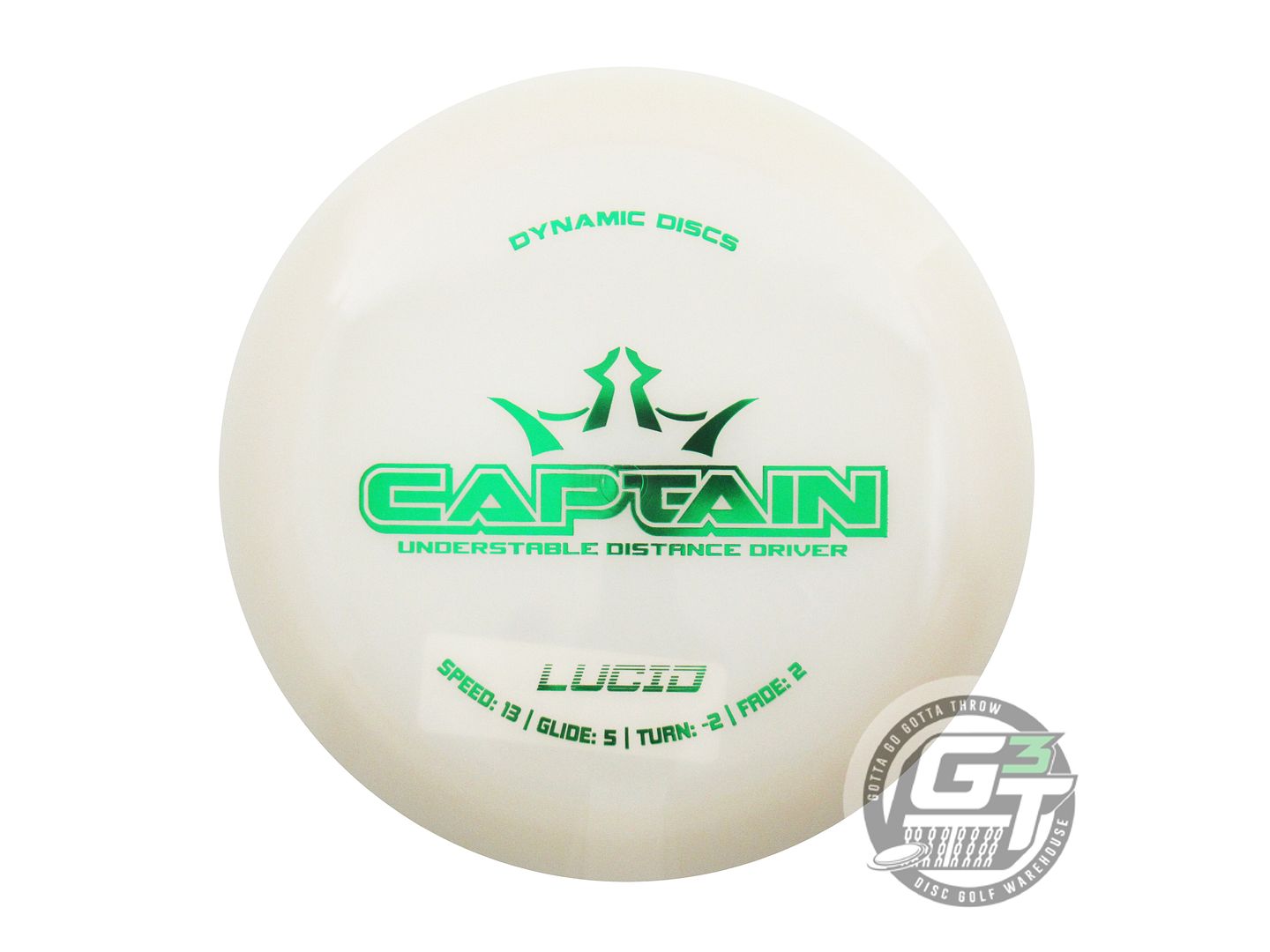 Dynamic Discs Lucid Captain Distance Driver Golf Disc (Individually Listed) - Gotta Go Gotta Throw