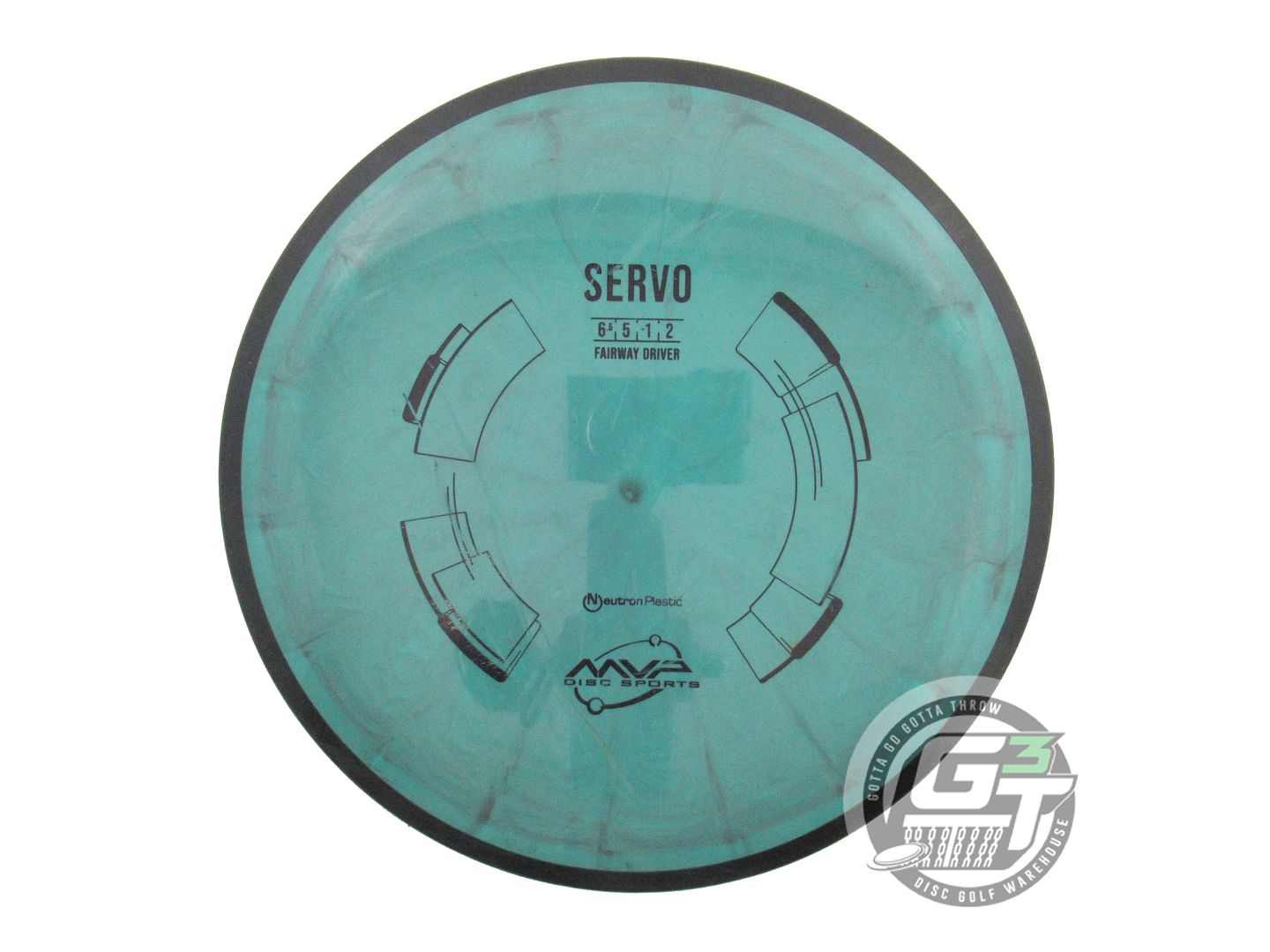 USED MVP Disc Sports Neutron Servo 159g Green Swirl Fairway Driver Disc