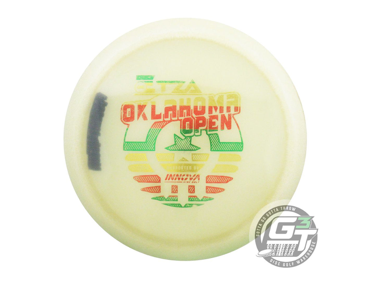 USED Innova Champion Glow Gorgon 176g Cream Rasta Foil Distance Driver Golf Disc