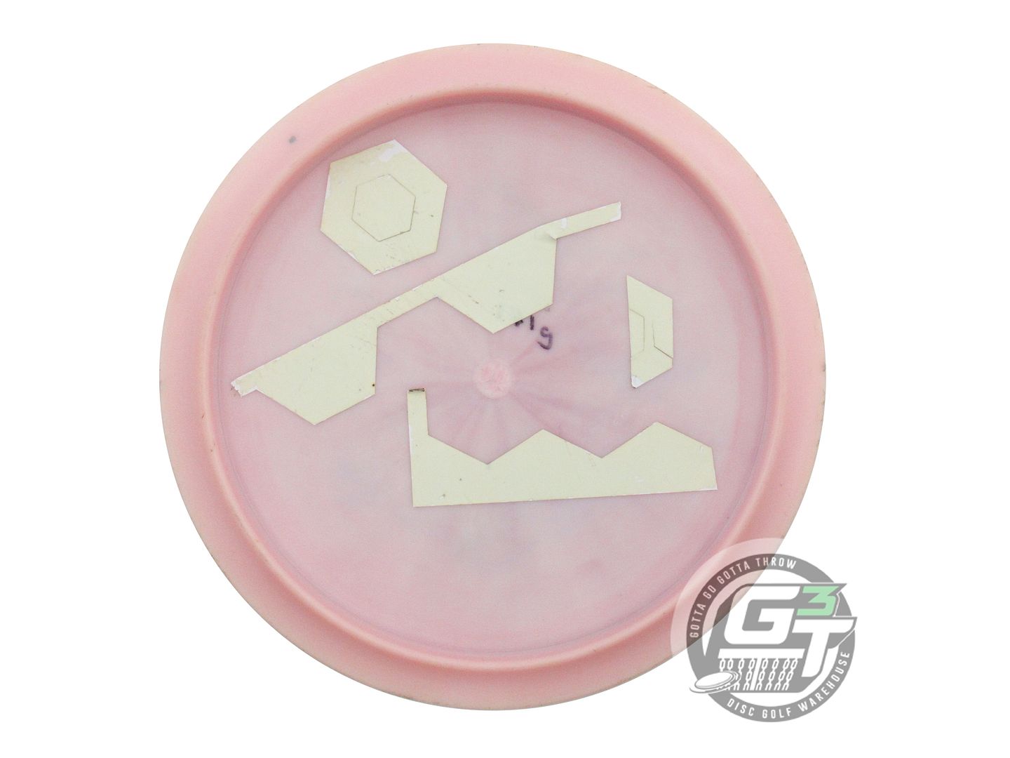 USED Lone Star Alpha Frio 171g Pink Black Stamp GLOW TAPE Fairway Driver Disc